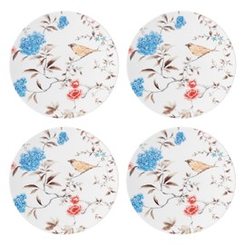 Lenox Sprig & Vine 4-Piece Accent Plate Set, 4.65 LB, Multi,White
