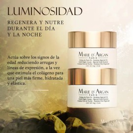 Kit Facial Marie dArgan con Oro Crema de Día y Noche Antiedad                                                                                         