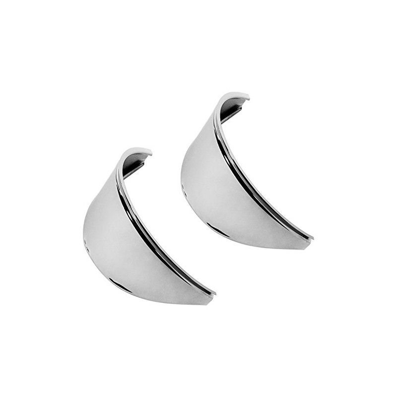 IAP Performance AC941301 Headlight Eyebrow (Chrome Pair for VW Beetle)