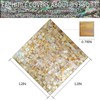 BKshells Peel and Stick Backsplash Shell Tiles Mother of Pearl