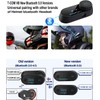 FreedConn Motorcycle Helmet Bluetooth Headset,TCOM VB with Music Sharing 2-Riders