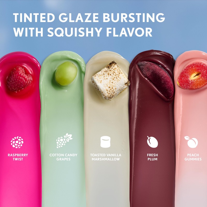 COVERGIRL Clean Fresh Squishy Glaze™ Lip Butter Balm, Flavored, Non-Sticky,