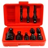 10Pcs Swivel Socket Set High Carbon Steel Impact Socket Adapter