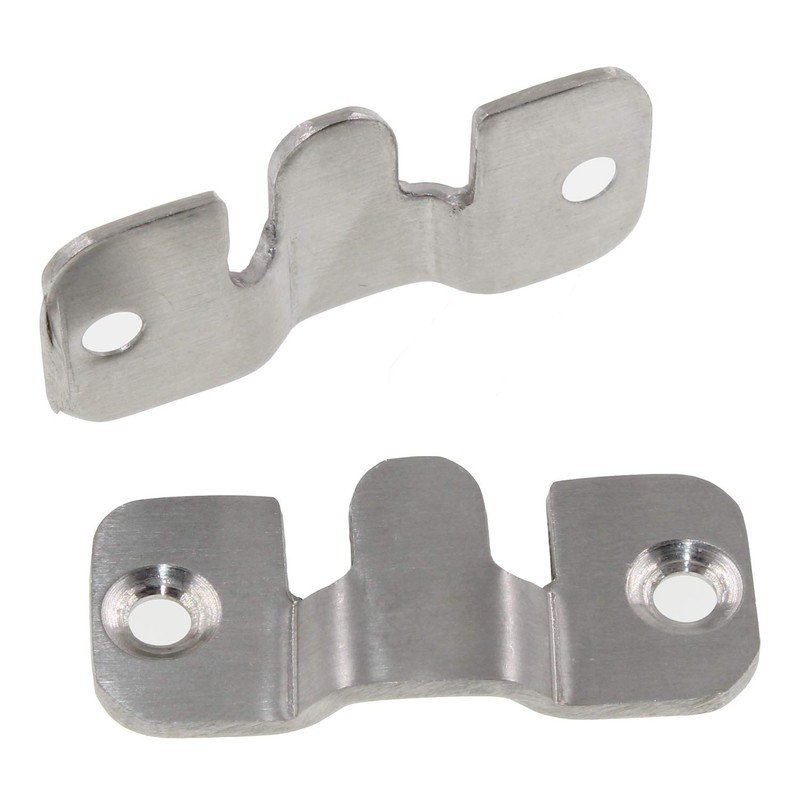 ULIFESTAR Furniture Flush Mount Bracket,Stainless Steel Picture Hanger Hook,Headboard Wall