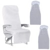 SquEqu 10 Pack Airplane Seat Covers with Armrest Sleeve Non-Woven