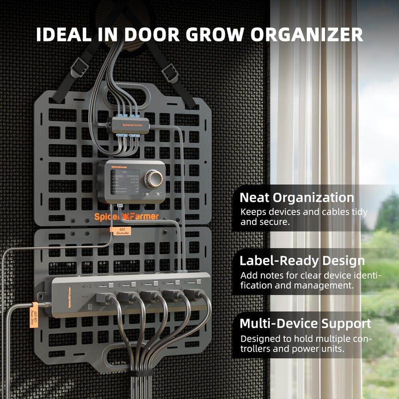 Spider Farmer Grow Tent Gear Board, 2026 New Foldable, Heavy-Duty