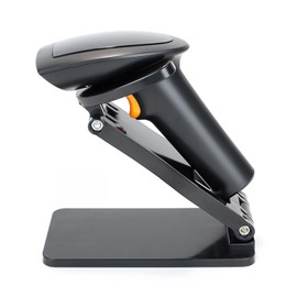HS25L Handheld Barcode Scanner USB Wired 1D 2D QR Barcode Scanner High-Speed Precise Barcode Scanner with Foldable Stand Hands- Scanning