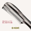 G.B.KENT Handmade Lake Hair Comb Grey Natural Derived British Royal