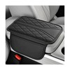 Car Center Console Cover, Leather Auto Armrest Cushion Pad with