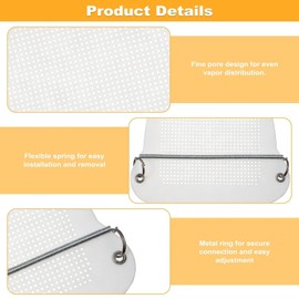 JIUCHAOTONG Cover Iron Shoe, Iron Plate Cover Protector, Non-Stick Ironxs Covers, for Ironing, Fits Most Electric Irons- Easy Installation Sole Plate Accessory