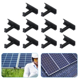 Solar Panel Water Drain Clips, Pack of 10 Solar Panel Sludge Removal Clip Water Drain Solar Panel Water Drain Clips, Solar Panel Cleaning Clips for Photovoltaic Panel 30 mm