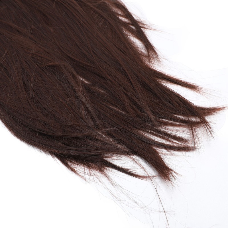 Long Straight Synthetic Hair High Density Silky Heat Resistant Fiber