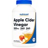 Nutricost Apple Cider Vinegar Capsules 500mg, 240 Vegetarian Capsules -