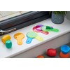 TickiT 73109 Translucent Colour Mixing Paddles - 6 Colours, Primary
