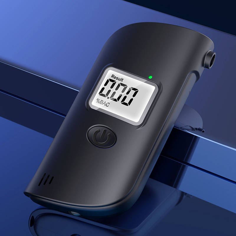 Portable Alcohol Tester Professional High Accuracy Sensitive LCD Digital Display