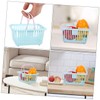 ULTECHNOVO Compact Storage Basket Handle for Organizing Toys Bathroom Essentials