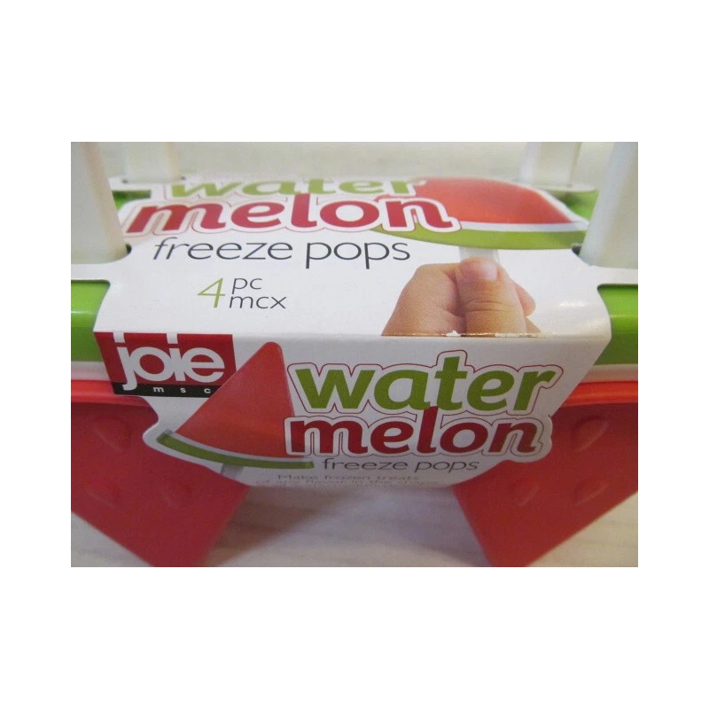 Joie Water Melon Freeze Pops 4-Pack