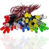 Ltvystore 60Pcs 5MM 9V 6Colors LED Pre Wired Prewired Lamp