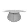 Erligo Unisex Matte Graduation Cap with Tassel Year Charm Graduation