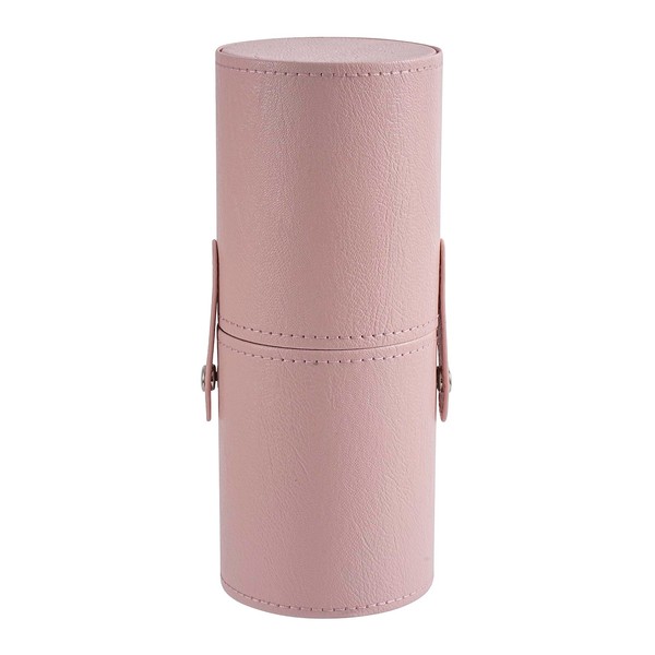 RSRSLEII Portable Makeup Brush Holder, Waterproof PU Leather Travel Makeup
