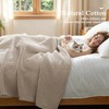 Exclusivo Mezcla 100% Cotton Blanket Queen Size for Bed, Khaki