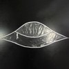 GSHLLO 6 Pcs Clear Plastic Rain Hats Womens Rain Bonnets