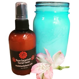 Rose Geranium Facial Toner Mist