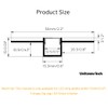 Spotless Plaster in Recessed Flexible Drywall LED Channel Fully Bendable