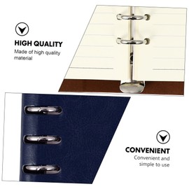 Operitacx 1Stk Notizbuch Schreibtafel Tagebuch gefüttert Notizbücher Notizblock lernen Zeitschrift schreibutensilien schreibheft Büro-Notizblock abnehmbarer Notizblock Dowling-Papier Blue