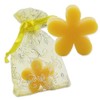 Flower Soap in Mesh Bag Gift Pack of 10