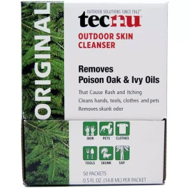 Tecnu Oak-n-Ivy Cleanser, Box of 50 0.5 oz. Packets