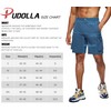 Pudolla Men's Hiking Cargo Shorts Quick Dry Outdoor Travel Shorts