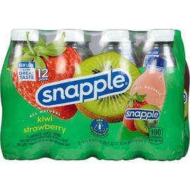 Snapple, Pet Kiwi Strawberry, 12 Pack, 192 Fl Oz