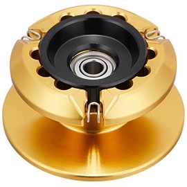 シマノ(SHIMANO) 純正 リールパーツ 夢屋 ワカサギ 17 レイクマスター アルミスプール ゴールド