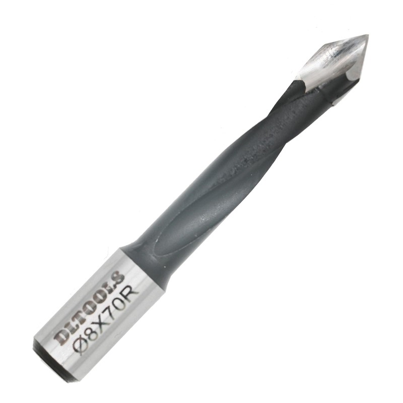 DLTOOLS Carbide V Point Boring Bits Through-Hole Boring Bit with