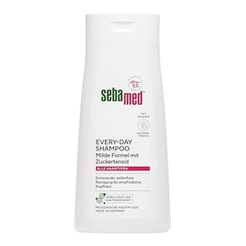Sebamed Every-Day Shampoo 400 ml, Hair Shampoo for Men and Women, Gentle, Soap-free Cleaning for Sensitive Scalps, Especially Mild Thanks to Sugar Surfactant Formula, Suitable for All Hair Types