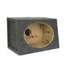 Scosche SE69KT 6x9 Single Car Speaker Enclosure with Gray Carpet,