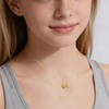 LUIOUS Volleyball Initial Necklace for Women - A-Z Letter Design,