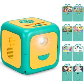 Eduboy Kids Story Projector for Toddlers,Story Dream Machine Storybook Projector with Educational Stories Music, Auto-Off Nightlight,Aged 3+ Bedtime Learning Toy Birthday Gift for Kids Girls Boys