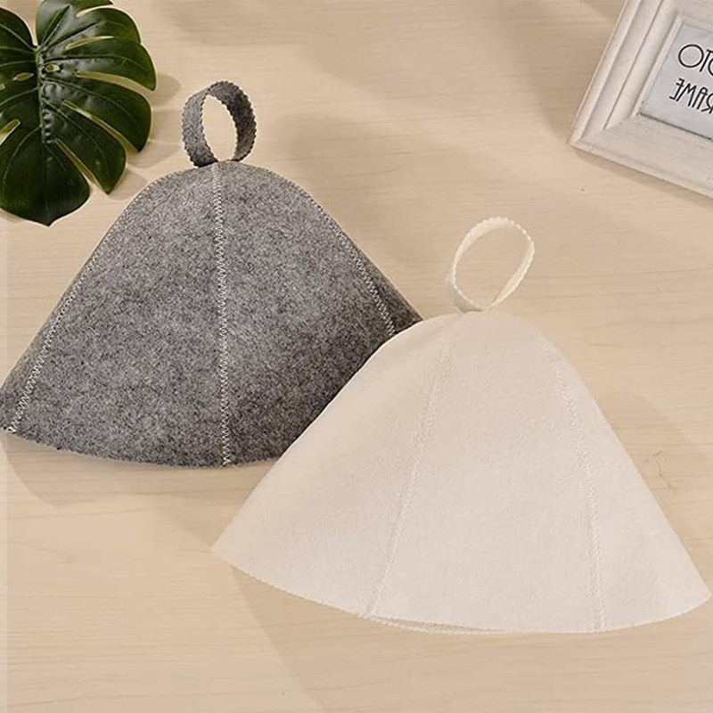 Samcos Sauna Hat, Set of 2 Colors, Sauna Hat, Sauna