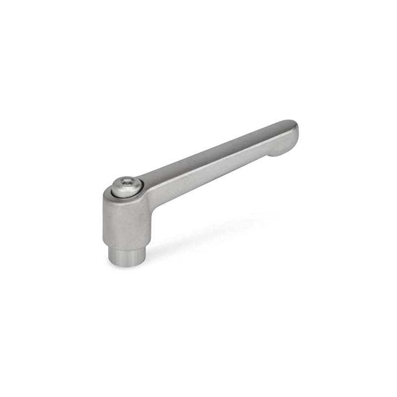 Ganter Normelemente Adjustable clamping lever with threaded bushing - GN