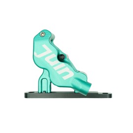 Juin ETF Road Bike Hydraulic Disc Brakes, 140mm, DOT, Turquoise