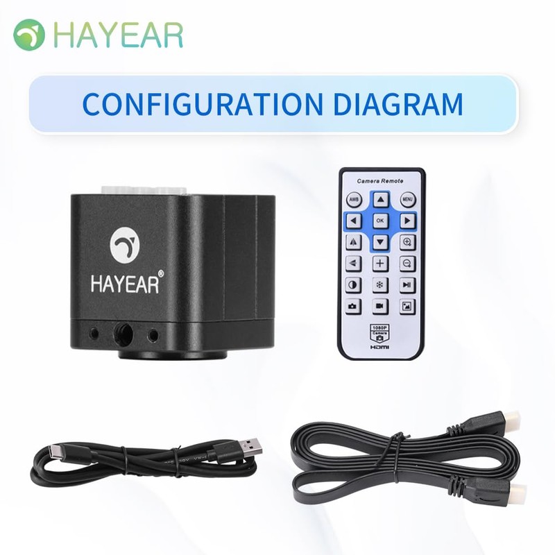 HAYEAR 24 MP 1080P FHD CMOS Sensor USB HDMI Digital