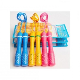 Kids' Long-Handle Jump Rope for Elementary Students Recommended Yellow