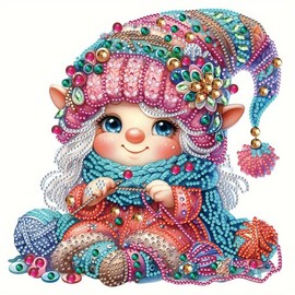 Special Shaped Diamond, 5D Diamond Painting Kits, Frameless, Sparkling Gem, Home Decor, Office Decor, Owe, Eagle, Butterfly, Flowers, Hummingbird, Dog, Cat, Cow,:_AB048