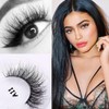 Veleasha Lashes 100% Real Mink 3D luxurious False Eyelashes Hand-made