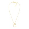 SOFIA MILANI - Women's Necklace 925 Silver - Circle Pendant,