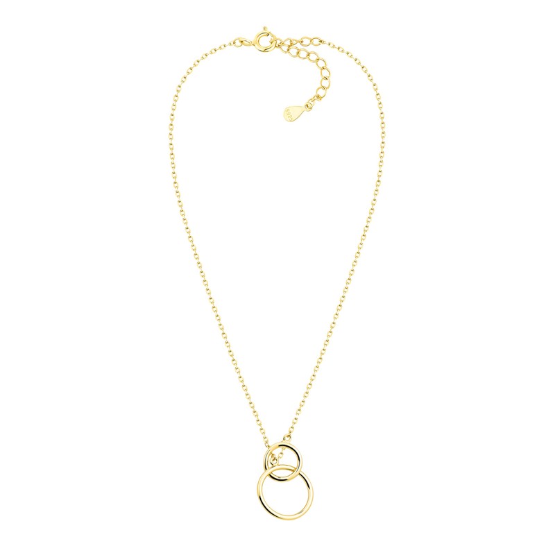 SOFIA MILANI - Women's Necklace 925 Silver - Circle Pendant,