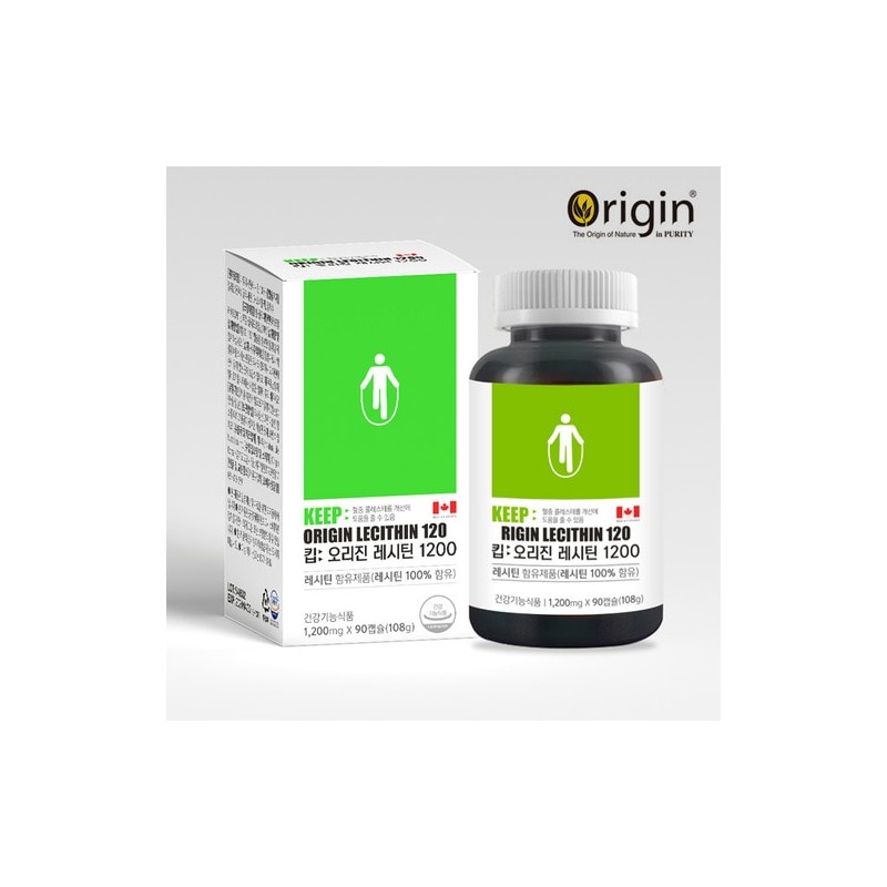 [Origin] Keep Origin Lecithin 1200 (1200mg x 90 capsules) /