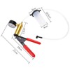 Hand Held Brake Bleeder Tester Set Bleed Kit Vacuum Pump